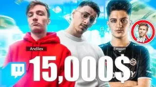 ON GAGNE 15.000$ AUX TWITCH RIVALS💸 (ft. @Economilk_media & @emxxrrr )