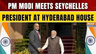 PM Modi Holds High-Level Meeting with Seychelles President Patrick Herminie in Delhi