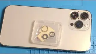 Iphone 13 Pro Max Rear Camera Lens Replacement | Using soldering Iron