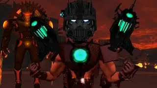 Skibidi Wars zombie 54 milh&otilde;es The alliance 