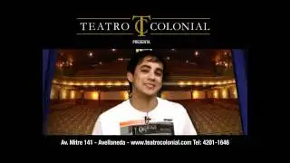 MAXIMO Y LA CHAMPIONS LIGA EN EL TEATRO COLONIAL.wmv