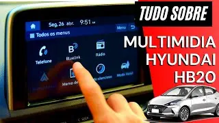 Entretenimento e Conveni&ecirc;ncia: Tudo sobre a Central Multim&iacute;dia do Novo HB20 2021!