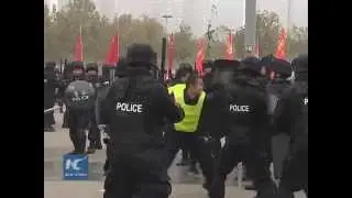 Anti-terror drill in N. China