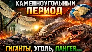 Когда Земля была лесом-фабрикой угля: Карбон, кислород 35% и гигантские насекомые