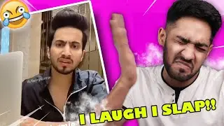I LAUGH I SLAP MYSELF!! 😔 TRY NOT TO LAUGH INDIAN EDITION !