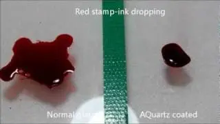 AQuartz on the glass