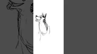 Daily Doodle 18 - Drawing my dog. #sketch #dog #husky #digitalart #procreate #sketch #daily #puppy