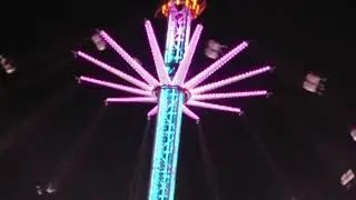 6th October nottingham goose fair last day night view 2024