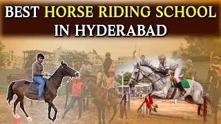Horse Riding School in Hyderabad | Tolichowki Horse riding school | Learn Horse riding | Hybiz TV