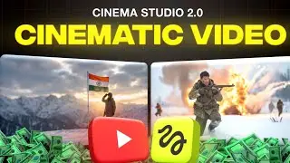 Make Cinematic Movie Using Higgsfield Cinema Studio 2.0 ( Best Ai Tools ) 