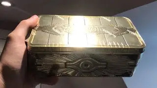 Yu-Gi-Oh 2019 Gold Sarcophagus Mega Tin Opening
