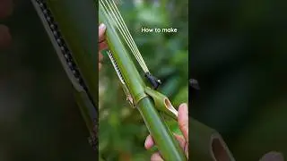How to make Eco friendly Bamboo Slingshots #diy #bamboo