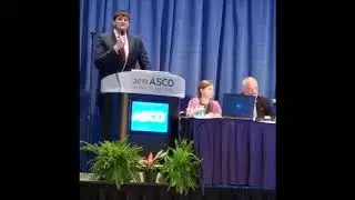 ВЫСТУПЛЕНИЕ НА КОНГРЕССЕ ASCO 2019 // PRESENTATION AT ASCO ANNUAL MEETING 2019