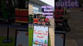 Toronto Premium outlet kids train #christmas #music #merrychristmas #canada #travel  #train