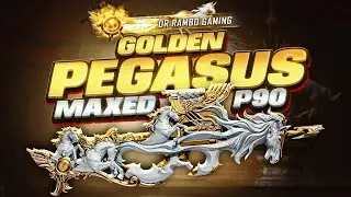 PUBG Mobile Golden Pegasus Lucky Spin Opening + Maxing New P90 🔥😍 || Rambo