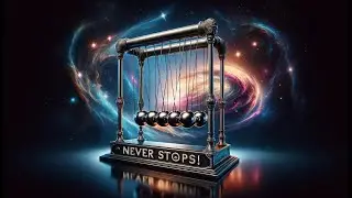 The Newton's Cradle That Never Stops!