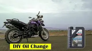 2011 BMW F650GS Oil Change