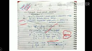 General pivot point rotation / composite transformation - lecture 32/ computer graphics