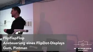 Labortage 2019: FlipFlapFlop - Ansteuerung eines FlipDot-Displays (Hardware und Software)