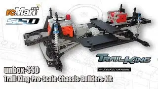 SSD Trail King Pro Scale Chassis - Builders Kit Unbox! #SSD00300