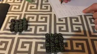 Testing d6 Dice for Pseudorandom Number Generator Seed