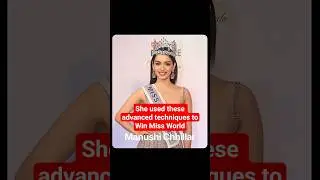 Manushi Chhillar used this to win the crown 🤯 Advanced visualization techniques #manifestation #nlp