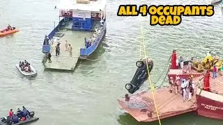 Car Recovery from Zuari River Goa | Zuari Bridge Accident