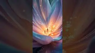 The Timeflower's Secret Garden | Tiny Worlds of Glowing Time-Bending Magic #shorts