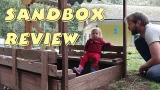 Review: Badger Basket Covered Convertible Cedar Sandbox with Canopy (Just built)