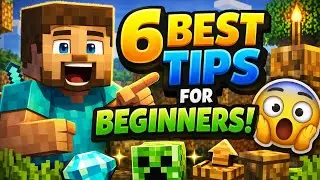 Minecraft Survival Start 😱 6 best Tips & Tricks 🤯 for Beginners  🔥