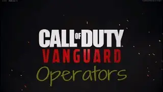 Vanguard Operator Bio Compilation