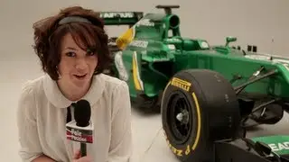 Caterham F1 Factory Tour with Charles Pic and Giedo van der Garde