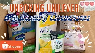 🧴FIRST TIME BUYING UNILEVER Products from LIVE Selling on SHOPEE + SALE & Discount VOUCHER!💖📦