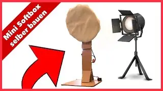 Softbox selber bauen f&uuml;r Videos[easy]||Studiolicht bauen|mit Haushaltsmitteln
