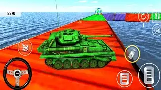 Tank Ramp Stunts - War Machine Game 💥🚙 - Mobile Games 2 - Best Android Gameplay