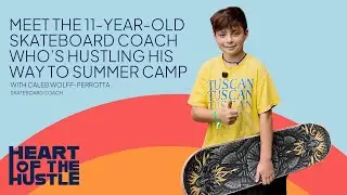 Ep 23 - Meet Caleb of Maplewood, NJ &mdash; The 11-Year-Old Skateboard Coach With Big Hustle Energy