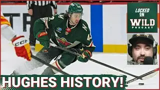 HUGHES HISTORY: Quinn Hughes SETS Records, Kirill Kaprizov LIFTS Minnesota in Overtime THRILLER