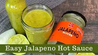 How To Make EASY JALAPENO HOT SAUCE Using Pickled Jalapenos