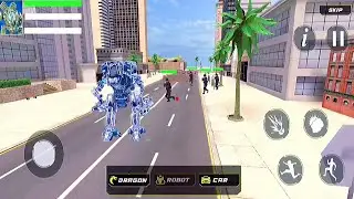 Flying Dragon Robot Transform- Robot Car Games 21 - Transformers - robot - robots