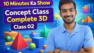 3D Geometry Complete Concept 🔥 | TGT & PGT Maths | Class ~ 02 @atkipathsala #maths #tgtpgt #maths 