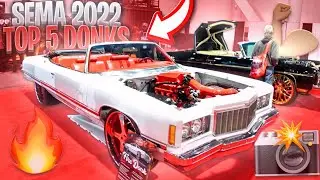 SEMA SHOW 2022 TOP 5 DONKS AND ALL THE NEW RIM RELEASES