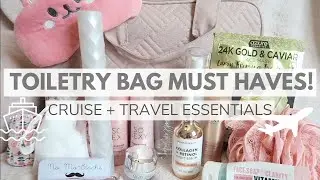 Cruise + Travel Toiletry Bag Must Haves | Packing Essentials