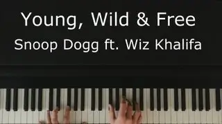 Young, Wild & Free - Piano Tutorial (official)