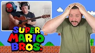 He's Done It Again!!! Alip Ba Ta - Super Mario Bros. || Guitarist Reacts