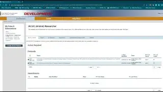 Creating IACUC Protocol