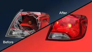 Broken Taillight? Don't Buy New! Repair & Recondition Guide 2025#autorepair #car  #restoration