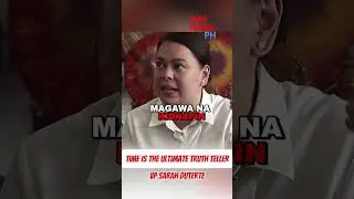 VP SARAH DUTERTE ON ROMUALDEZ RESIGNATION #politics #transparencyph #corruption #philippines #shorts