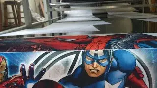 High speed sublimation Printing for polyester fabric products