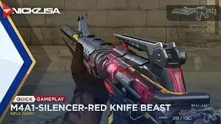 M4A1-Silencer-Red Knife Beast (VVIP) | CROSSFIRE China 2.0