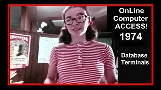 Computers ACCESS Online Information Retrieval Systems 1974 : DIALOG, LEADER, DBMS database terminals